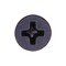 Auveco #8 x 3/4in Phillips Flat Head Tapping Screw Black Oxide Ab, 100PK 10175 - alternate 2