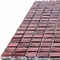 Apollo Tile Skosh 11.6 in. x 11.6 in. Glossy Rouge Pink Glass Mosaic Wall and Floor Tile 18.69 sqft/case, 20PK APLNB88PK227A - alternate 3