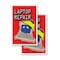 Signmission Laptop Repair, Vinyl Decals Only 24 Inch x 36 Inch, Vinyl Decal, 2PK DSB-2436-2PACK-Laptop Repair - alternate 1