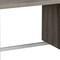 Homeroots 47" Taupe and Silver Computer Desk With Two Drawers 333388 - alternate 2
