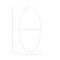 Skutchi Designs Oval Conference Table With Power, 48 in W, 96 in L, Grey HAR-OVL-48X96-DOU.BK-U779-EBLK - alternate 2