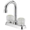 Boston Harbor Bar Sink Faucet, 1.8 gpm, 2-Faucet Handle, 3-Faucet Hole, Metal, Chrome Plated PFN47850CP-LF - alternate 1