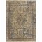 Homeroots 10' X 14' Artichoke Green And Denim Blue Medallion Washable Indoor Outdoor Area Rug 616045 - alternate 2