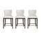 Manhattan Comfort Blair Counter Stool in White, 3PK 3-CS020-WH - alternate 2
