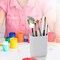 Acrimet Jumbo Pencil Holder Pen Cup Caddy Super Sized Desktop Organizer White 934.BO - alternate 2