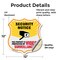 Signmission Security Notice Shield Sign This Propert, 12 Inch X 12 Inch, Vinyl Decal SHI-D-12-462 - alternate 2