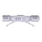 Auveco Volvo Windshield Moulding Clip, Metal And White Nylon, 10PK 22137 - alternate 2