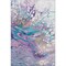 Homeroots 9' X 12' Periwinkle Purple And Ivory Abstract Washable Indoor Outdoor Area Rug 643557 - alternate 3