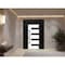 Vdomdoors Front Exterior Prehung Steel Door Ronex0131 Grey 2 Sidelight and Transom Window Sidelite Entry RONEX0131EXD-GRE-W12+36+12 X H80+16-LH-I - alternate 4