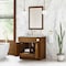 James Martin Vanities Bellshire 36" Single Vanity, Honey Oak w/ 3 CM Carrara Marble Top 660-V36-HNO-3CAR - alternate 3