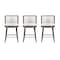 Manhattan Comfort Evalyn Counter Stool  in White - Set of 3 3-CS021-WH - alternate 2