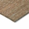 Homeroots 9' X 12' Taupe And Brown Striped Washable Indoor Outdoor Area Rug 615642 - alternate 2