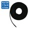 Grizzly Supply Back to Back Self-Gripping Cable Tie, 8 in L, 0.5 in W, Hook and Loop Closure, Black, 25PK GS-HLBB8-0Q - alternate 4
