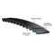 Gates Curvilinear Timing Belt, 99 Teeth, Neoprene, 495 mm Wide, 5 mm Pitch, 495-5M-09 495-5M-09 - alternate 2