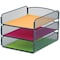 Safco Desktop Organizer, 11-3/4"DX8"H 3271BU - alternate 1