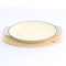Martha Stewart Enameled Cast Iron 2 Piece Au Gratin Birch Wood Trivet Set 129056.02 - alternate 2