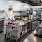 Amgood 30 in. x 72 in. All Stainless Steel Work Table, 35in. Height Commercial Prep Table with AMG WTSS-3072-Z - alternate 3