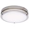 Nuvo Glamour 13 Inch LED Flush Mount Emergency Battery CCT Selectable Brushed Nickel Finish 62/1890 - alternate 3