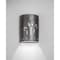 Luxury Lighting Mirage Flats 13 in Tall Ceramic Outdoor Wall Light, Palm Tree Cutouts, Rubbed Pewter Paint Finish 102-22B-APew-ud-7-17 - alternate 1