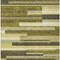 Homeroots 10' X 14' Olive Green Ivory And Beige Striped Washable Indoor Outdoor Area Rug 613307 - alternate 2
