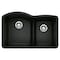 Blanco Diamond 1-3/4 Low Divide, Coal Black 442910 - alternate 1