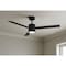 Afx Santo - 52in 3 Blade LED Ceiling Fan - Black Finish SNTN523LACBKBK-WS - alternate 2