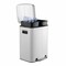 Happimess Marco Rectangular 10.6-Gallon Double Bucket Trash Can with Soft-Close Lid, Cotton White HPM1005C - alternate 3