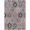 Homeroots 8' X 10' Gray Mauve And Charcoal Southwestern Washable Indoor Outdoor Area Rug 615137 - alternate 2