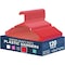 Lifemaster Heavy-Duty Plastic Hangers, Non-Slip, Space-Saving, Holds 5 lbs, Red, 120PK LMPLCRED120 - alternate 1