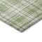 Homeroots 10' X 14' Artichoke Green Brown And Ivory Plaid Washable Indoor Outdoor Area Rug 597074 - alternate 3