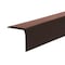 Zoro Select Stair Base Molding, 3 ft L, Brown 820N60 - alternate 2