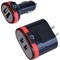 Siig Fast Charging Usb Wall Charger & Car Charger Bundle Pack - Black AC-PW1A12-S1 - alternate 2