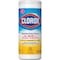 Clorox Crisp Lemon Disinfecting Cleaning Wipes Tub, 35-Count 1594 - alternate 2