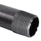 Ace Trading - Nipple 1/2 in. MIP each X 1/2 in. D MIP Black Steel 4 in. L Nipple 300UP12X4 - alternate 3
