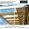 Wrightmaster 6 ft. x 50 ft. Green Rectangle Sun Shade Roll, UV Blockage Cover for Patio Pergola Greenhouse Plants ZR-0650GE - alternate 2