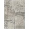 Homeroots 10' X 14' Linen And Gray Abstract Washable Indoor Outdoor Area Rug 606036 - alternate 2