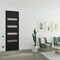 Sartodoors Hidden Door Black 24x96 Solid Core Modern Interior QUADRO4113MF-BLK-24x96-LH-O - alternate 1
