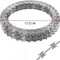 Wrightmaster 49 ft. Double-Strand Razor Galvanized Steel Barbed Wire Fencing with Non-Rusting Wire Razor ZR-5175P413161 - alternate 3
