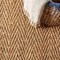 Jonathan Y Espina Hand Woven Herringbone Chunky Jute Natural 4 ft. x 6 ft. Area Rug NFR101A-4 - alternate 3