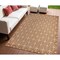 Homeroots 4' X 6' Copper Geometric Indoor Outdoor Area Rug 572561 - alternate 6