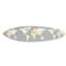 Homeroots 76" X 18" X 1" Grey And Gold World Map Surfboard Wall Art 370400 - alternate 2