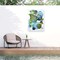 Trademark Fine Art Outdoor Canvas Art - Jocelyn Benford 'All the Blues' Wall Art for Patios, or Gardens GRL01824-OC2432WR - alternate 2