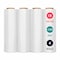 Wrightmaster 18 in. x 1500 ft. 80 Gauge Heavy Duty Clear PET Stretch Wrap (4-Roll), 4PK ZR-18X1500X80 - alternate 3