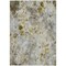 Homeroots 10' X 14' Taupe Ivory And Tan Floral Washable Indoor Outdoor Area Rug 583153 - alternate 3