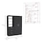 Homeroots Two Piece Black Bedroom Set 526362 - alternate 3
