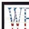 Homeroots Patriotic Welcome Sign Black Framed Print Wall Art 407594 - alternate 2
