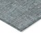 Homeroots 3' X 5' Teal Blue And Gray Southwestern Washable Indoor Outdoor Area Rug 587086 - alternate 2