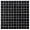 Apollo Tile Black 11.8 in x 11.8 in Glass Matte Floor and Wall Mosaic Tile 9.67 sqft/case, 10PK APLA88091M 1X1A - alternate 1