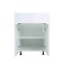 Cambridge Radiance 27 in. W x 24 in. D x 34.5 in. H Ready to Assemble Slab Base Kitchen Cabinet in White Gloss SA-B27-WG-KIT - alternate 2
