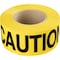 Ironwear 3in x 1000' Barricade Caution Tape, 1.5 Mil Thick, Yellow 1103-01 - alternate 1